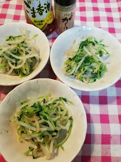 簡単♪もやしと豆苗のナムル-レシピのメイン写真