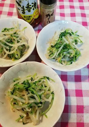 簡単♪もやしと豆苗のナムル-レシピのメイン写真