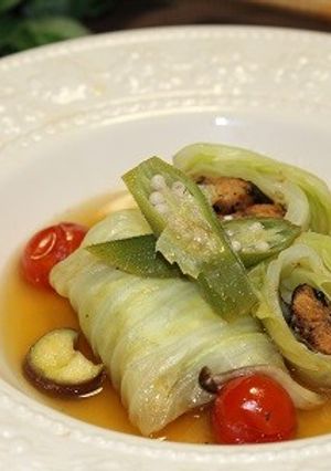 簡単!サンマ缶deロールキャベツ-レシピのメイン写真