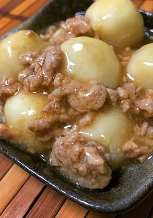 簡単！節約！常備菜！里芋のそぼろあん-レシピのメイン写真