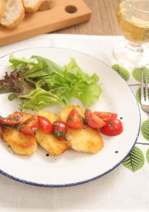 チキンカツ☆イタリアンミニトマトソース-レシピのメイン写真