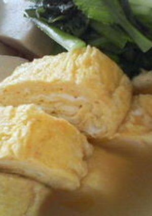 お出しで食べる卵焼き-レシピのメイン写真