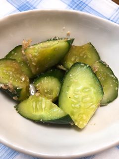 簡単☆キュウリの中華風漬物-レシピのメイン写真
