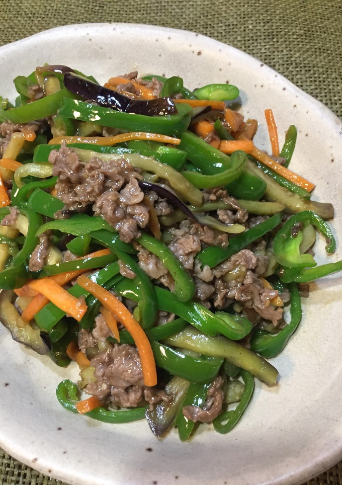 焼き肉のたれで簡単♪残り野菜の青椒肉絲-レシピのメイン写真