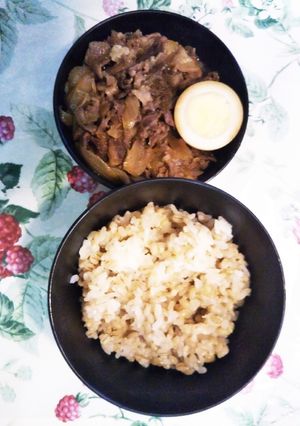 お弁当にしみしみ牛丼-レシピのメイン写真