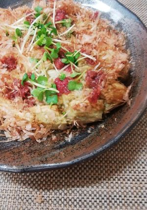 ☆焼きなすの梅おかか☆-レシピのメイン写真