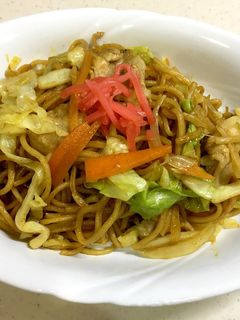 カレー焼そば-レシピのメイン写真