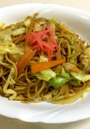 カレー焼そば-レシピのメイン写真