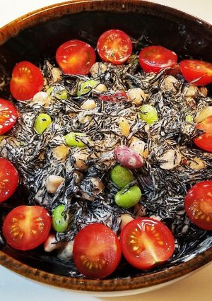 ヒジキとお豆のレモン酢マヨサラダ-レシピのメイン写真
