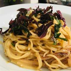 รูปของ 簡単10分でできる大人のグルメパスタ！
