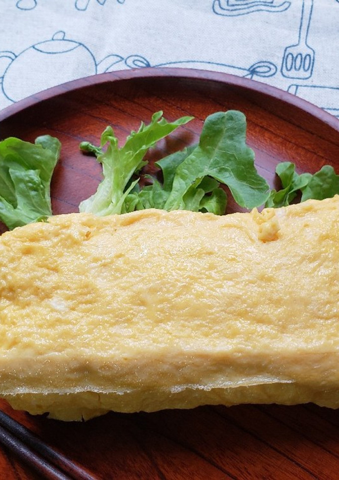 簡単！ふわとろ！あさり缶汁でだし巻き玉子-レシピのメイン写真