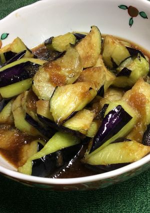 嫁も食べたい！秋茄子の揚げ浸し-レシピのメイン写真