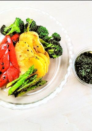 ハーブ料理：スイートバジルの万能ソース-レシピのメイン写真