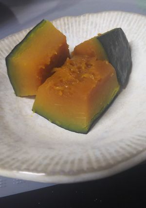 レンチン☆ほくほくカボチャの煮物-レシピのメイン写真