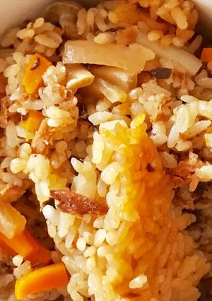 マグロフレーク缶で炊き込みご飯-レシピのメイン写真