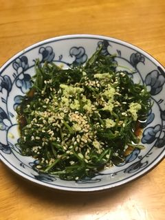 若芽ひじきの中華和え-レシピのメイン写真