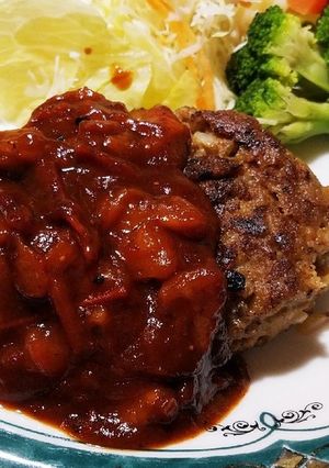 洋食屋さん風のハンバーグ-レシピのメイン写真