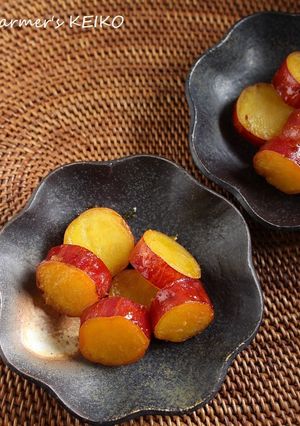 【農家のレシピ】さつまいもの甘露煮-レシピのメイン写真