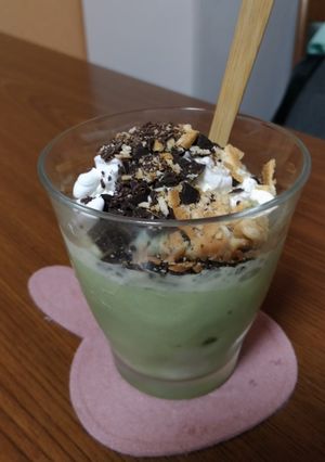 抹茶スモアフラペチーノ　-レシピのメイン写真