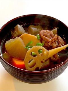 秋!根菜のけんちん汁-レシピのメイン写真