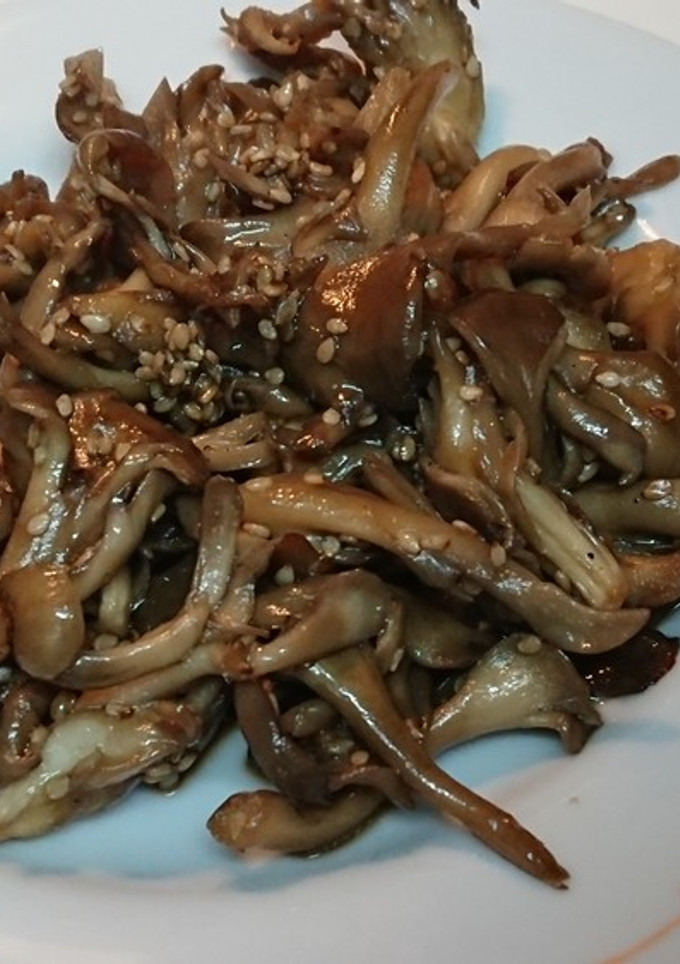 舞茸の胡麻醤油炒め-レシピのメイン写真
