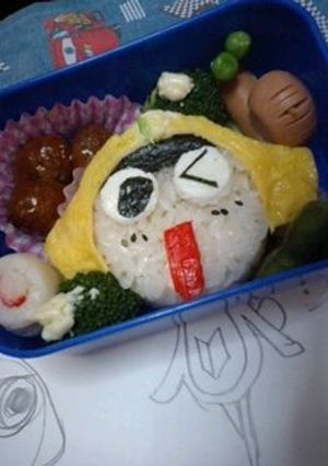 タママ二等兵（キャラ弁）-レシピのメイン写真