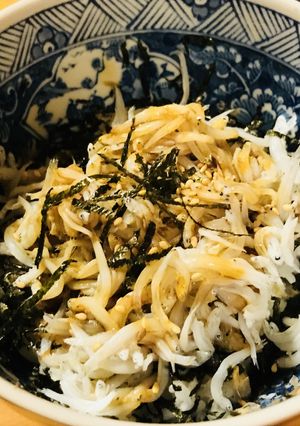 しらす＆おかかの海苔かけミニ丼-レシピのメイン写真