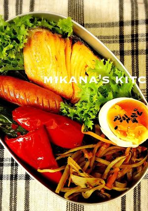 おかずたっぷり☆のり弁☆シャケ弁♪♪-レシピのメイン写真