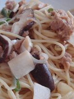 簡単きのことツナの和風パスタ-レシピのメイン写真