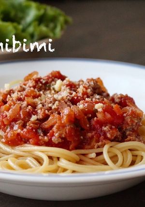 スパゲティ ミートソース-レシピのメイン写真