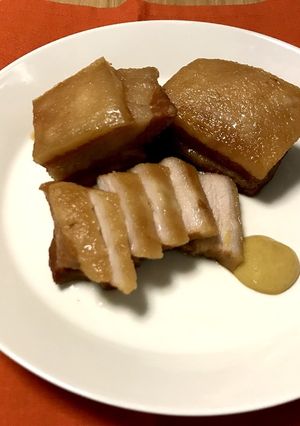 電子レンジで豚の角煮-レシピのメイン写真