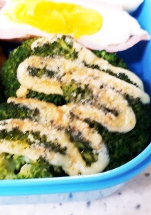 お弁当に　ブロッコリーのマヨ醤油焼き-レシピのメイン写真