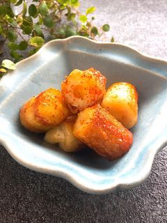 チーズインちくわ甘辛炒め*お弁当に-レシピのメイン写真