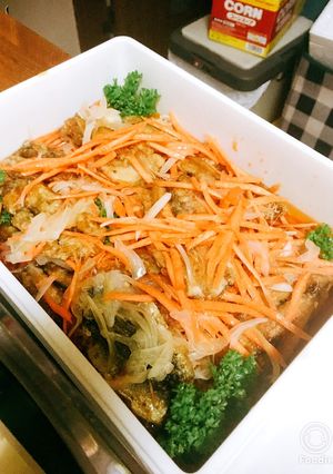 小イワシの南蛮漬け★釣った魚の大量消費に-レシピのメイン写真