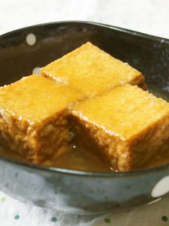 厚揚げの煮物♪生姜をたっぷり入れて♪-レシピのメイン写真