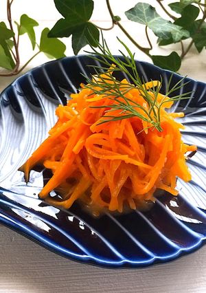 パスタソースでお手軽*たらこにんじん-レシピのメイン写真