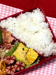 控えめ。隠れ海苔弁♡-レシピのメイン写真