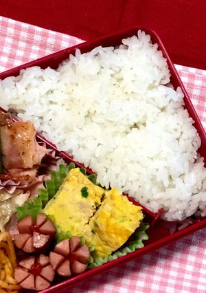 控えめ。隠れ海苔弁♡-レシピのメイン写真