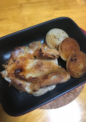 簡単チキンのガリバタグリル焼き-レシピのメイン写真