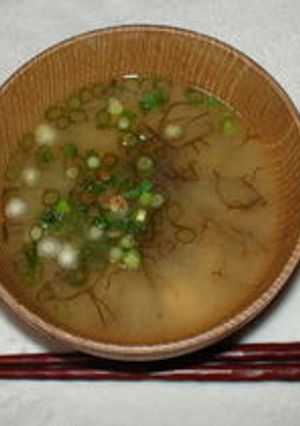 もずくの味噌汁-レシピのメイン写真