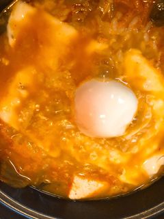 キムチ鍋アレンジ☆キムチーズ雑炊-レシピのメイン写真