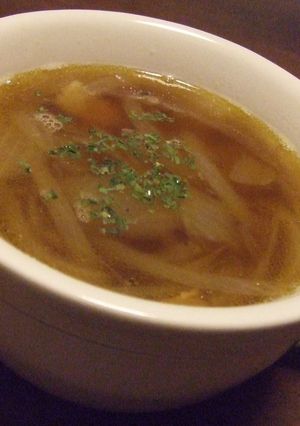 お店で出る♪オニオンスープ-レシピのメイン写真