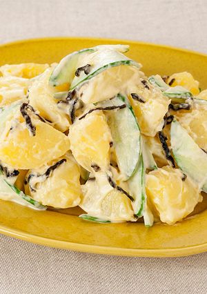 塩昆布ときゅうりのポテトサラダ-レシピのメイン写真