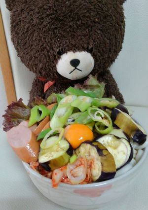 ボリューミーうどん！-レシピのメイン写真