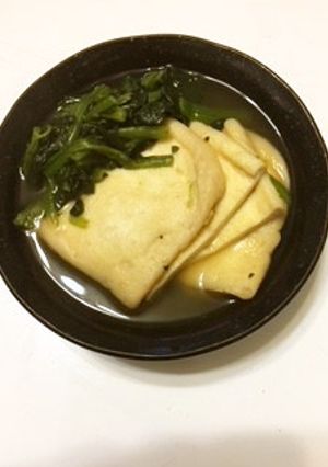 簡単☆北の大豆　きぬ練りおあげのさっと煮-レシピのメイン写真