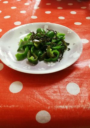 簡単で美味しい☆ピーマンの塩昆布-レシピのメイン写真