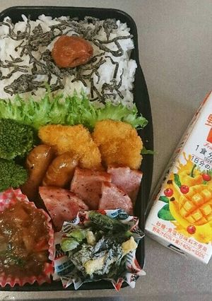中学生男子♂お弁当「69」-レシピのメイン写真