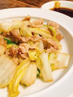 簡単すぎる♡白菜と豚肉の炒めもの-レシピのメイン写真