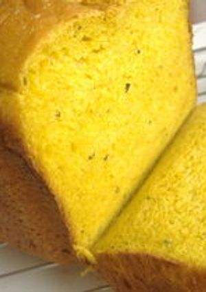 しっかりカボチャ!皮入りカボチャ食パン-レシピのメイン写真