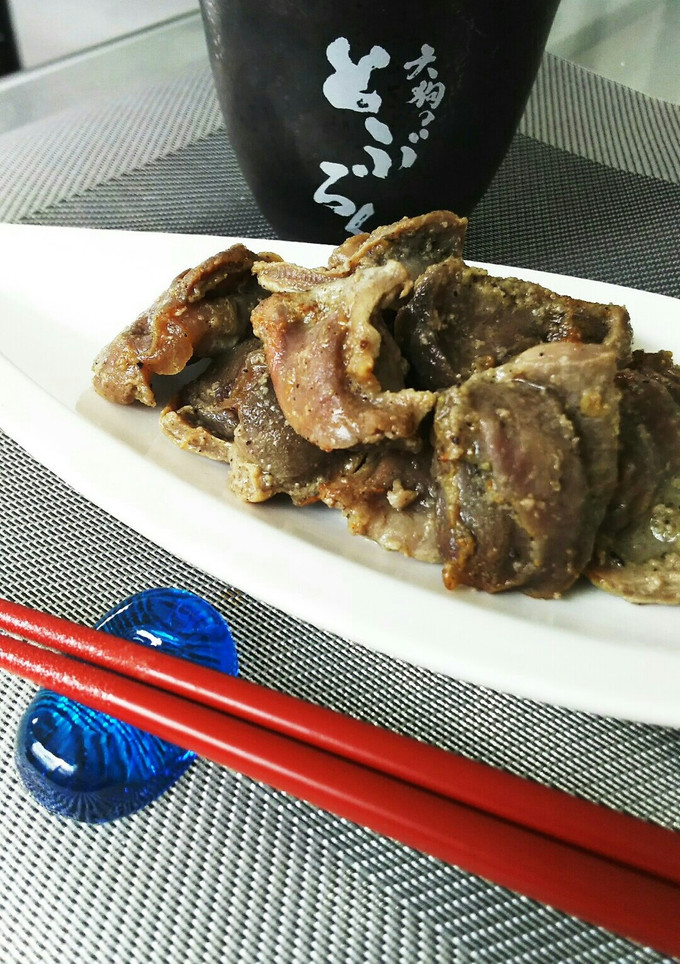 砂肝のにんにく塩胡椒炒め-レシピのメイン写真